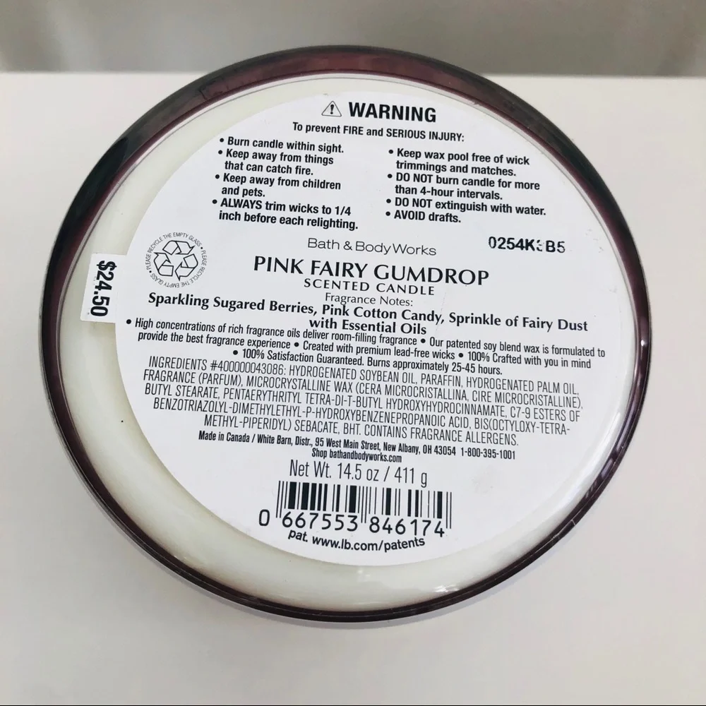 Bath & Body Works bath body